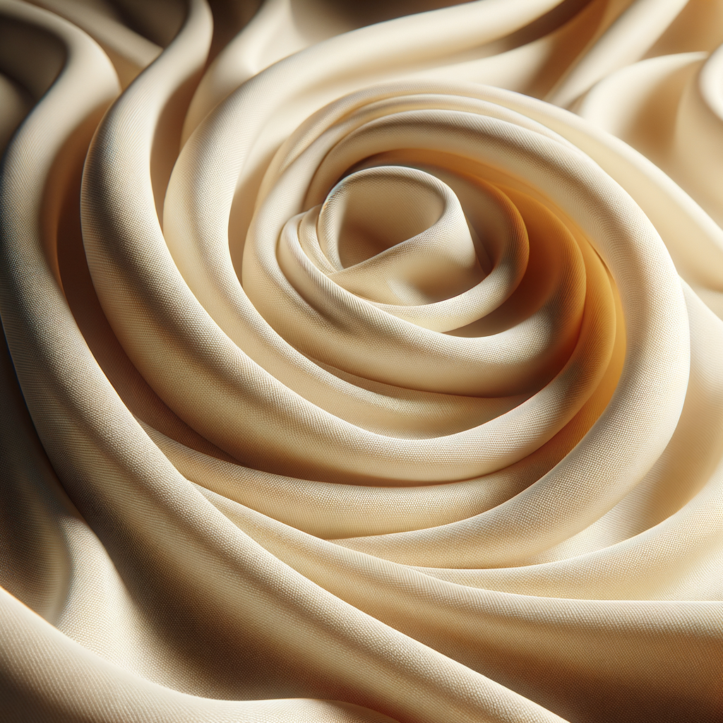 Bamboo rayon fabric texture — silky smooth weave